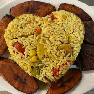 Fried Rice, Beef With Plantains