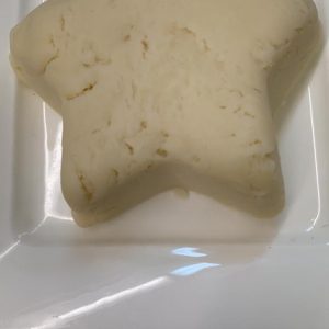 Pounded Yam Fufu (Yam Flour processed with boiled water)
