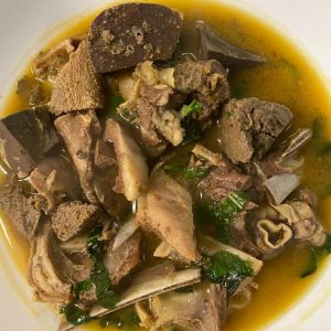 Mix Meat Pepper Soup (Cooked with African Spices)