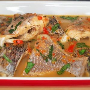 Tilapia Pepper Soup (Cooked with African Spices)